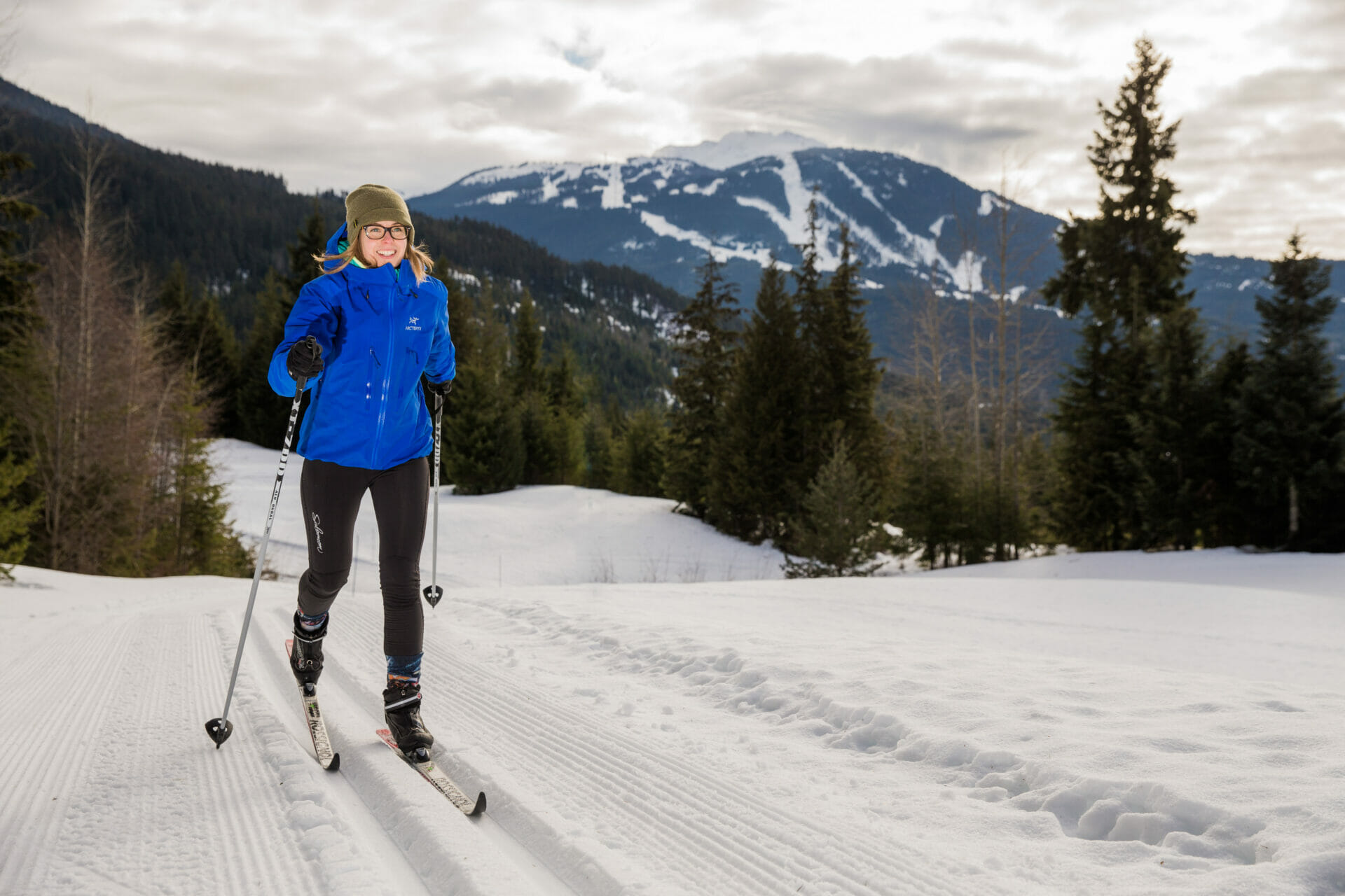 Nordic Skiing on Lost Lake Trails, photography by Sean St. Denis