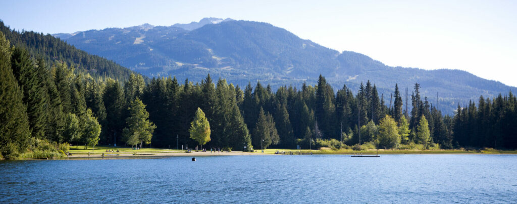 Lost Lake Park in summer
