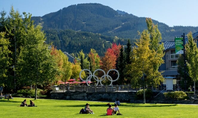 Public art Photo: Tourism Whistler/Justa Jeskova