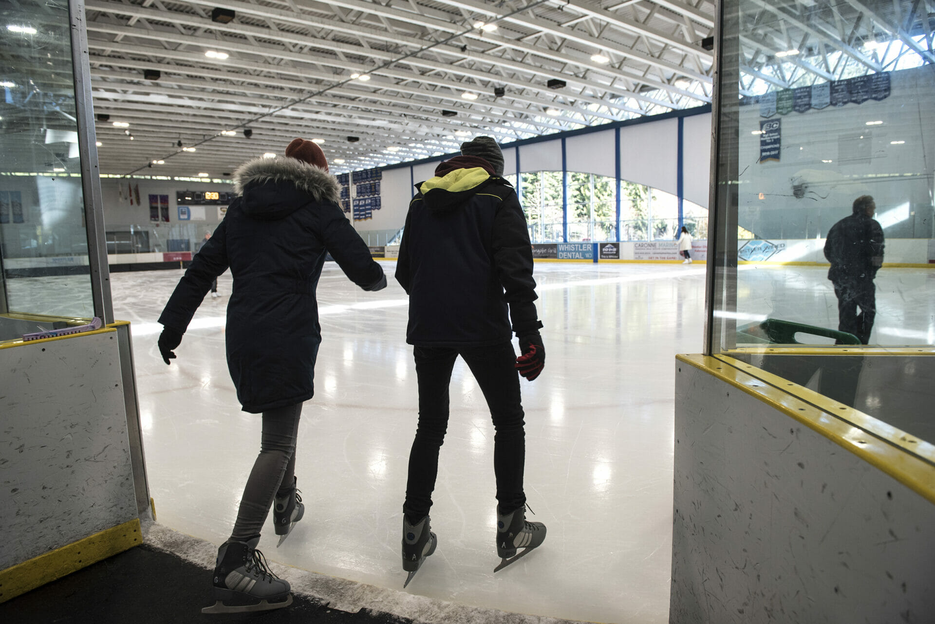 Public Skating at Meadow Park Sports Centre - Photo by Guy Fattal