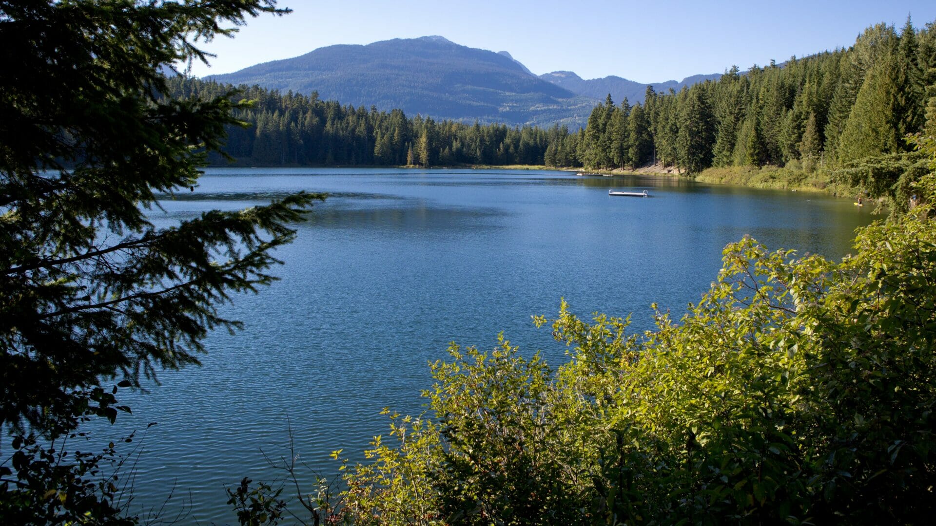 Lost Lake in summer