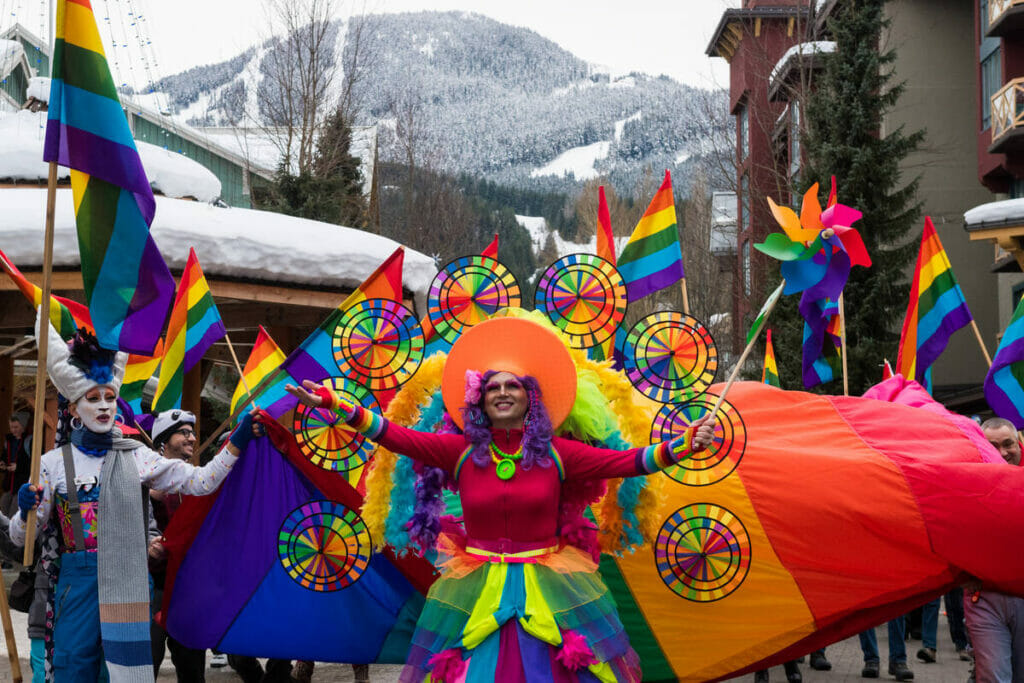 Whistler Pride and Ski Festival. Credit: Mike Crane