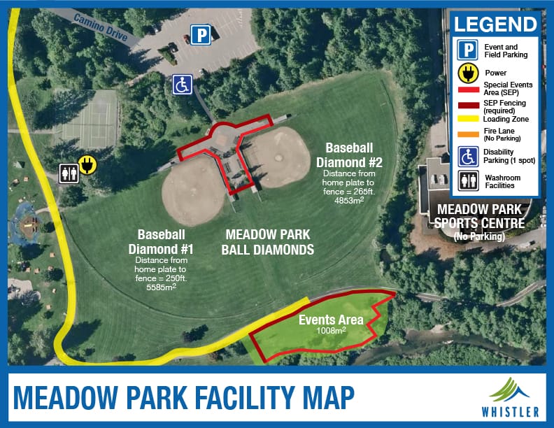 Meadow Park map