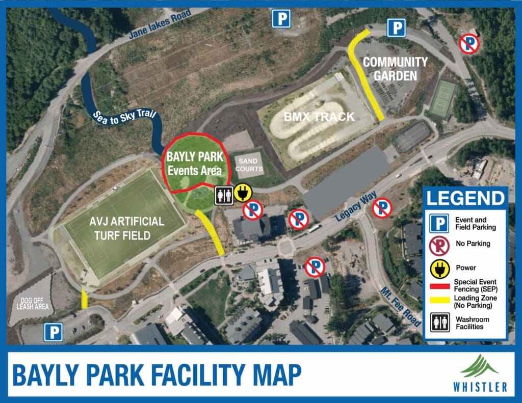 Bayly Park Facility Map