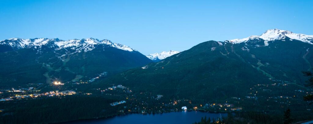 Credit: Tourism Whistler/Mike Crane Point of Interest: Dual Mountain