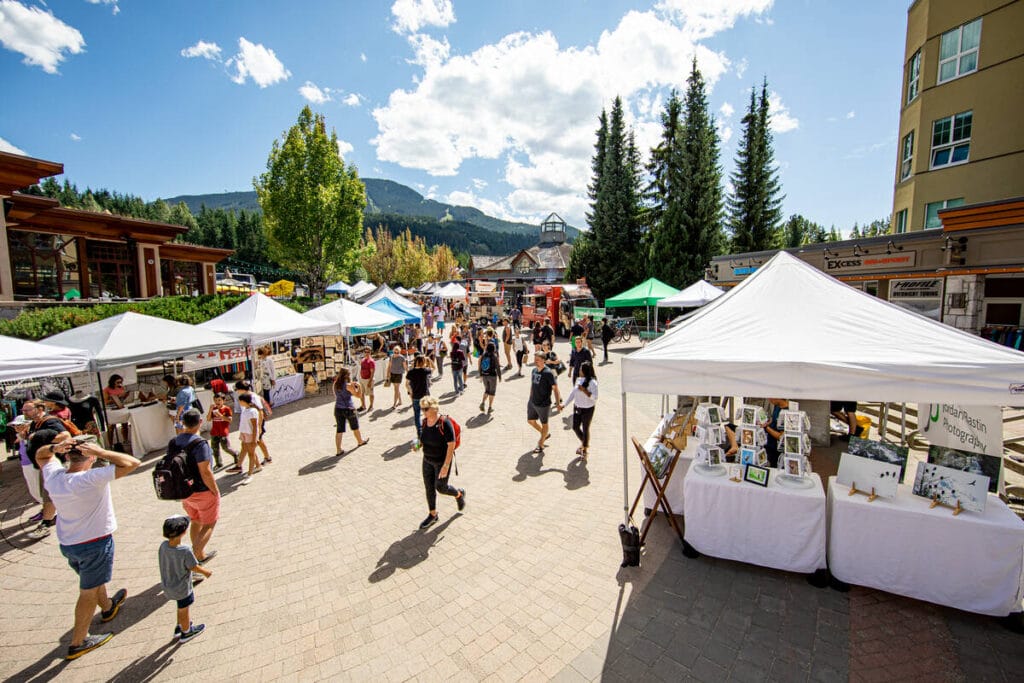 Season: Summer
Credit: Tourism Whistler/Mark Mackay
Point of Interest: Upper Village