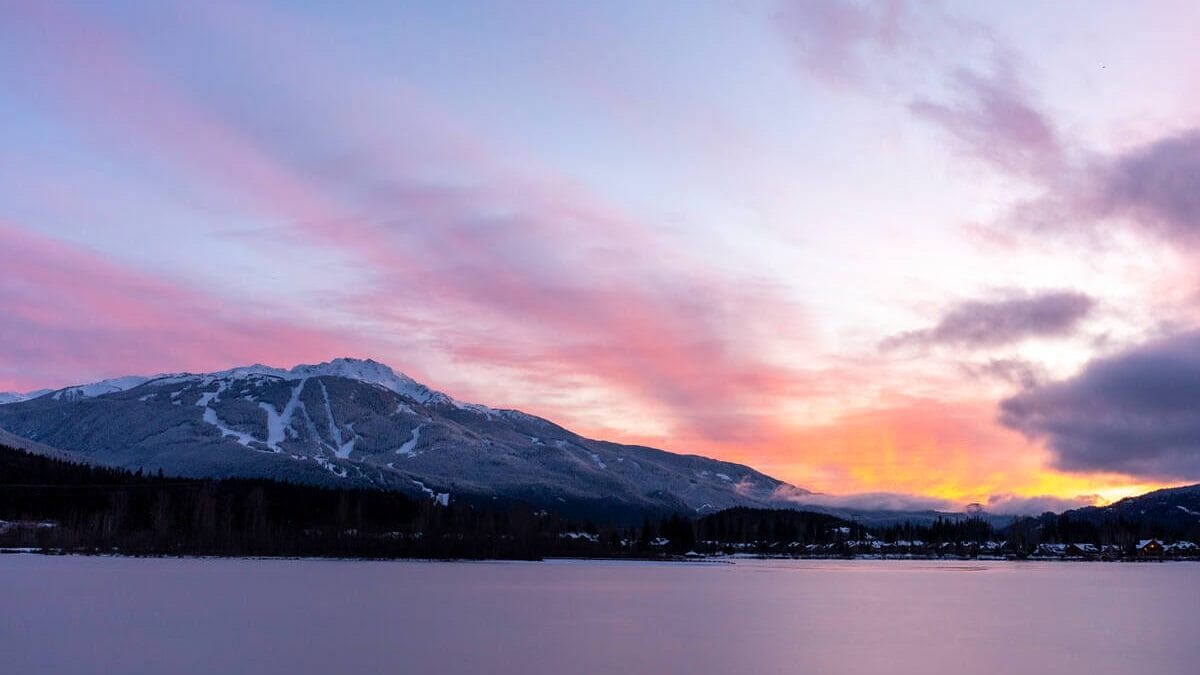 Sunset on Green Lake