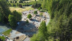 Construction at Meadow Park