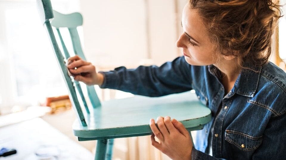 Restoring old furniture