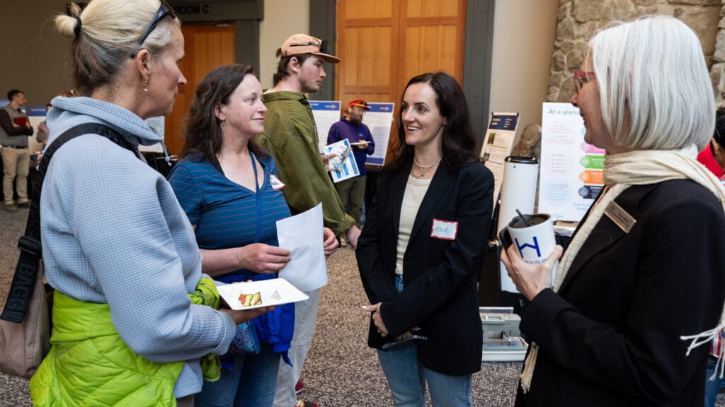 Councillors talking to public at Add Your Voice event