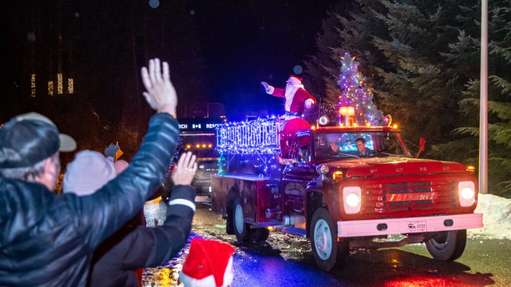 Santa Parade in Whistler